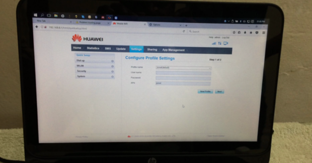Huawei E8372 4G/LTE Wifi Wingle | Technical Details, Review And Setup Tutorial 5 HUAWEI E8372