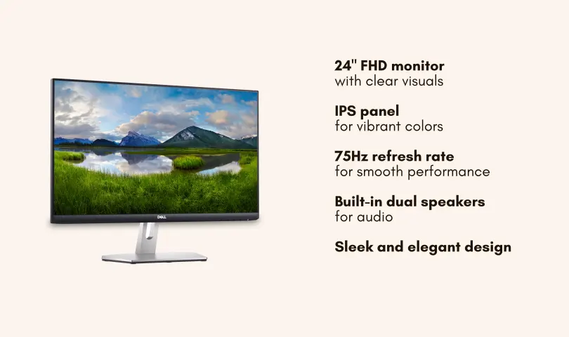 11 Best computer monitors under Rs 15000 in India 9 Dell 24 Monitor-S2421H with details