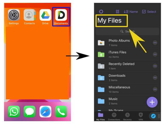 How to scan and transfer a document as PDF from iPhone to Windows PC? 9 Document App- Open