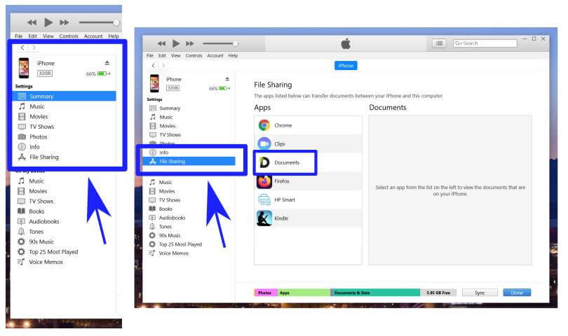 How to scan and transfer a document as PDF from iPhone to Windows PC? 19 iTune fileshare
