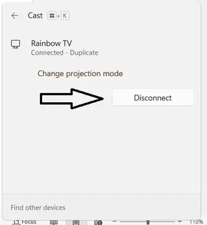 Screen mirror Windows laptop to Amazon Fire TV or Roku TV over a wireless network 12 windows 11 cast pop up